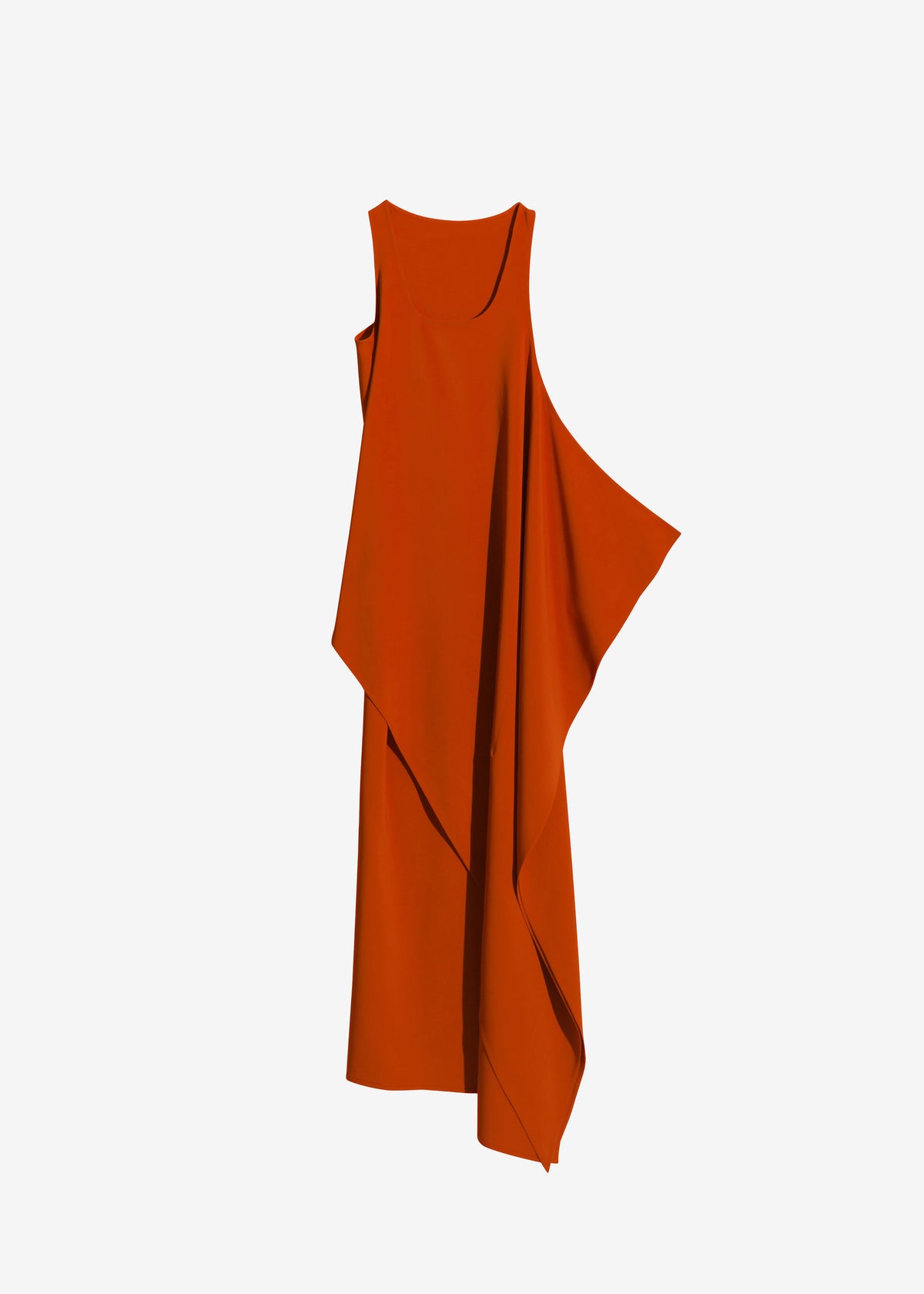 Bevza Edge Dress - Carrot Red – view 5 of 5