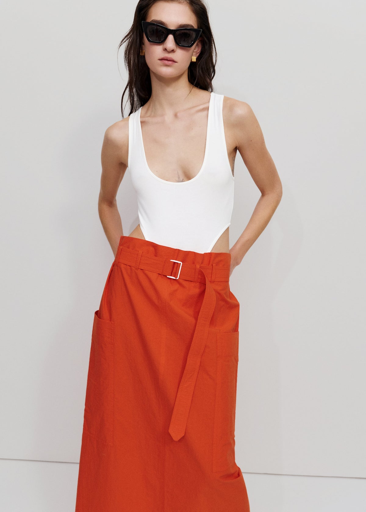 Bevza House Skirt - Carrot Red – view 1 of 6
