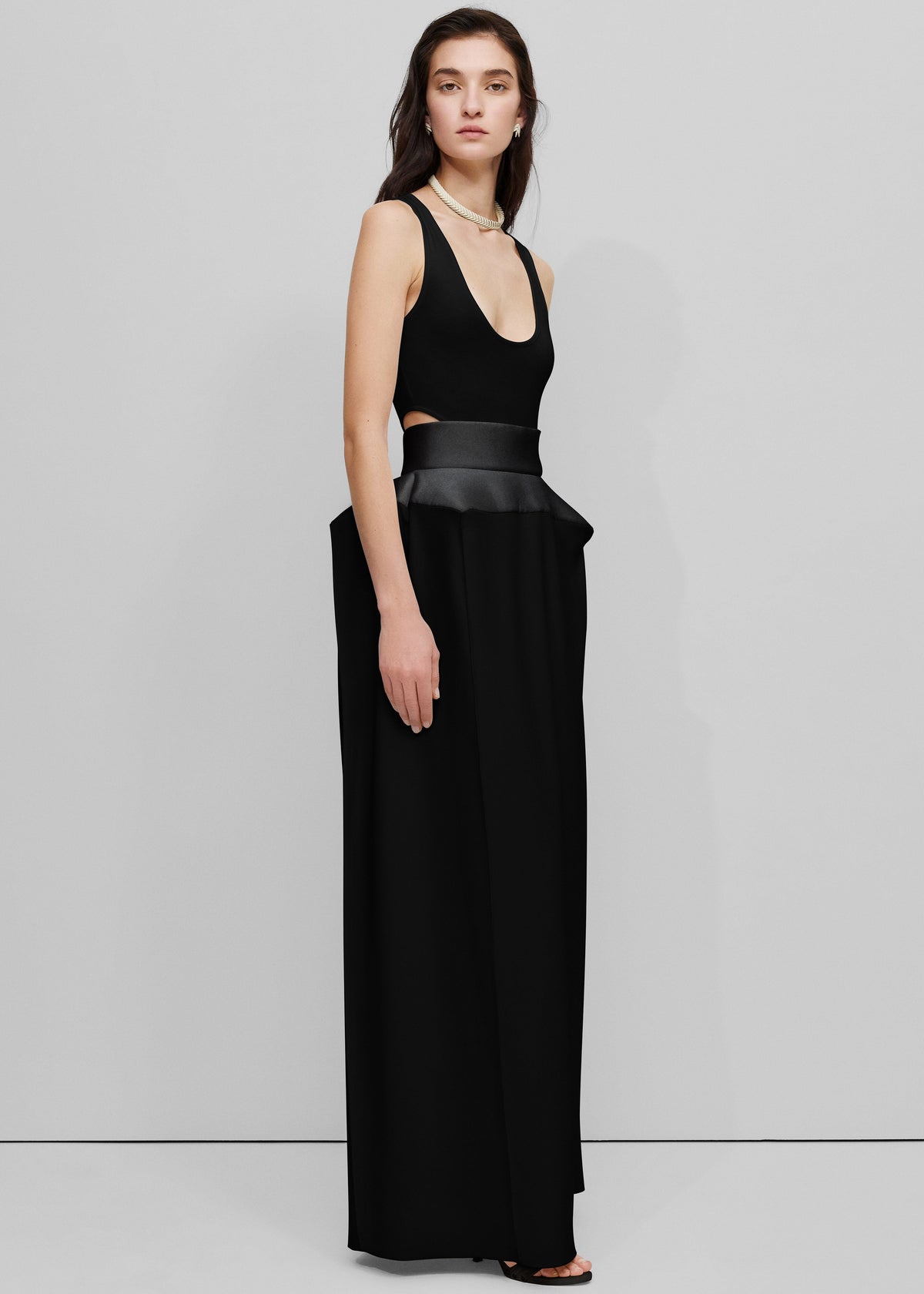 Bevza Structured Skirt - Black – view 1 of 5