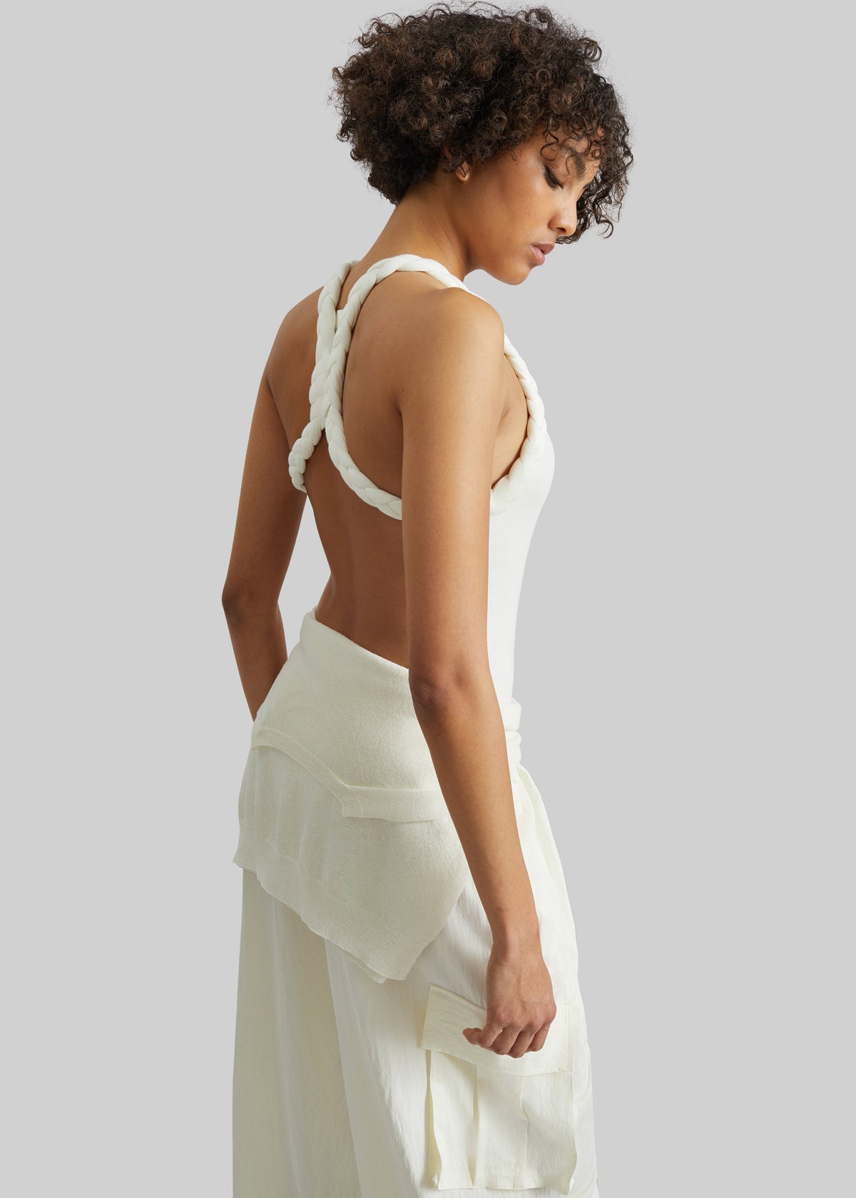 Bevza Tisto Bodysuit - White – view 2 of 6