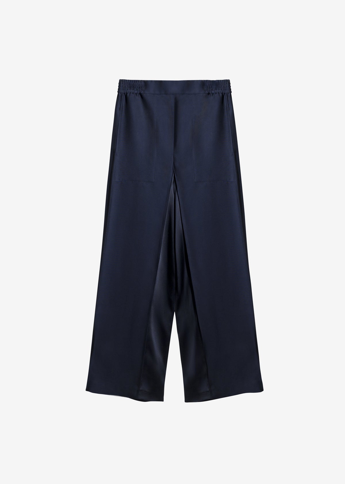 Bevza Wide Leg Culottes - Dark Ink Navy – view 8 of 8