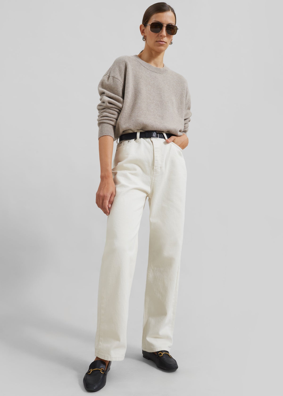 Bexley Jeans - Cream – view 1 of 10