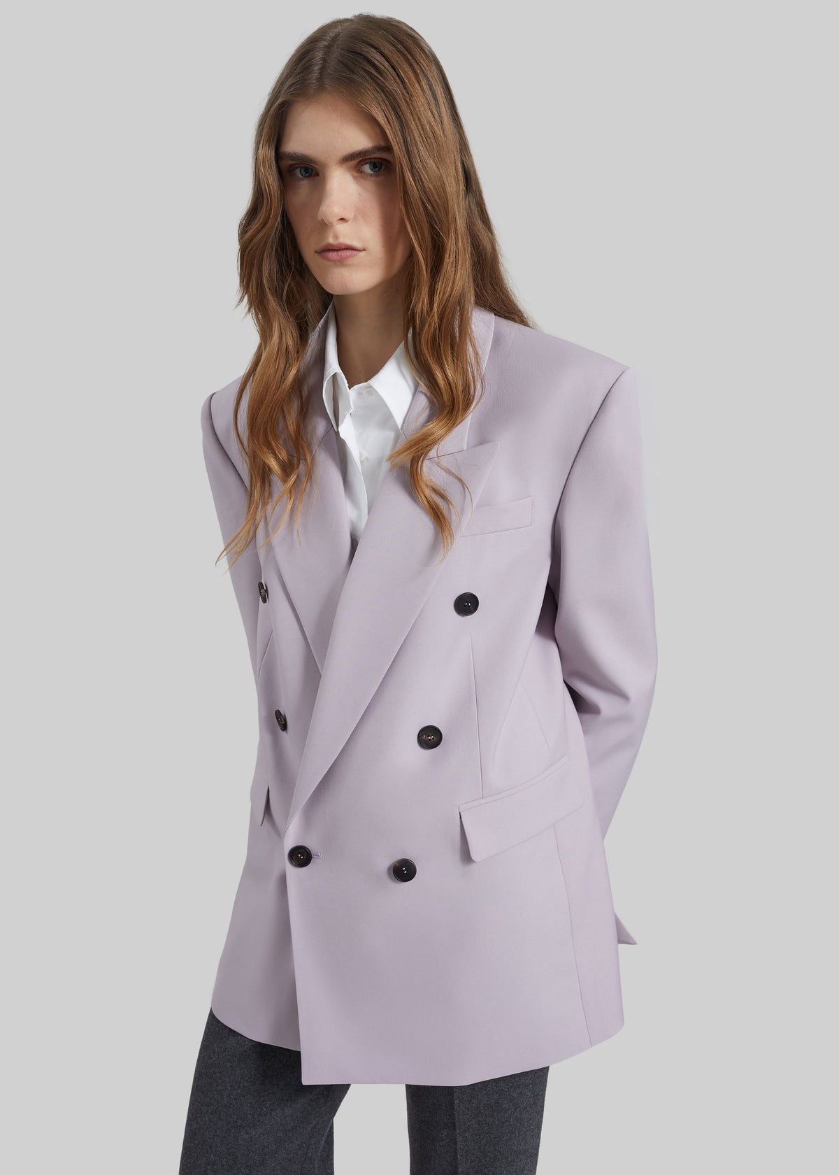 Bielsa Double Breasted Blazer - Lavender – view 5 of 9