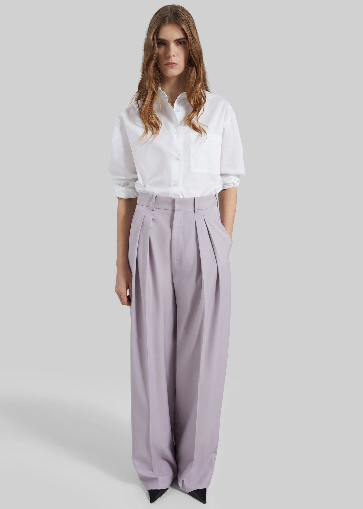 Bielsa Pleated Trousers - Lavender – view 5 of 8