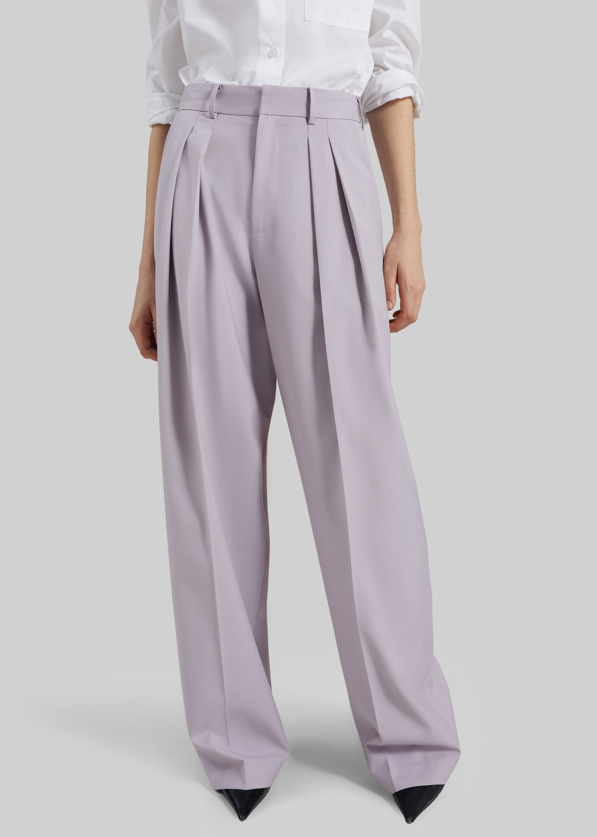 Bielsa Pleated Trousers - Lavender – view 2 of 8