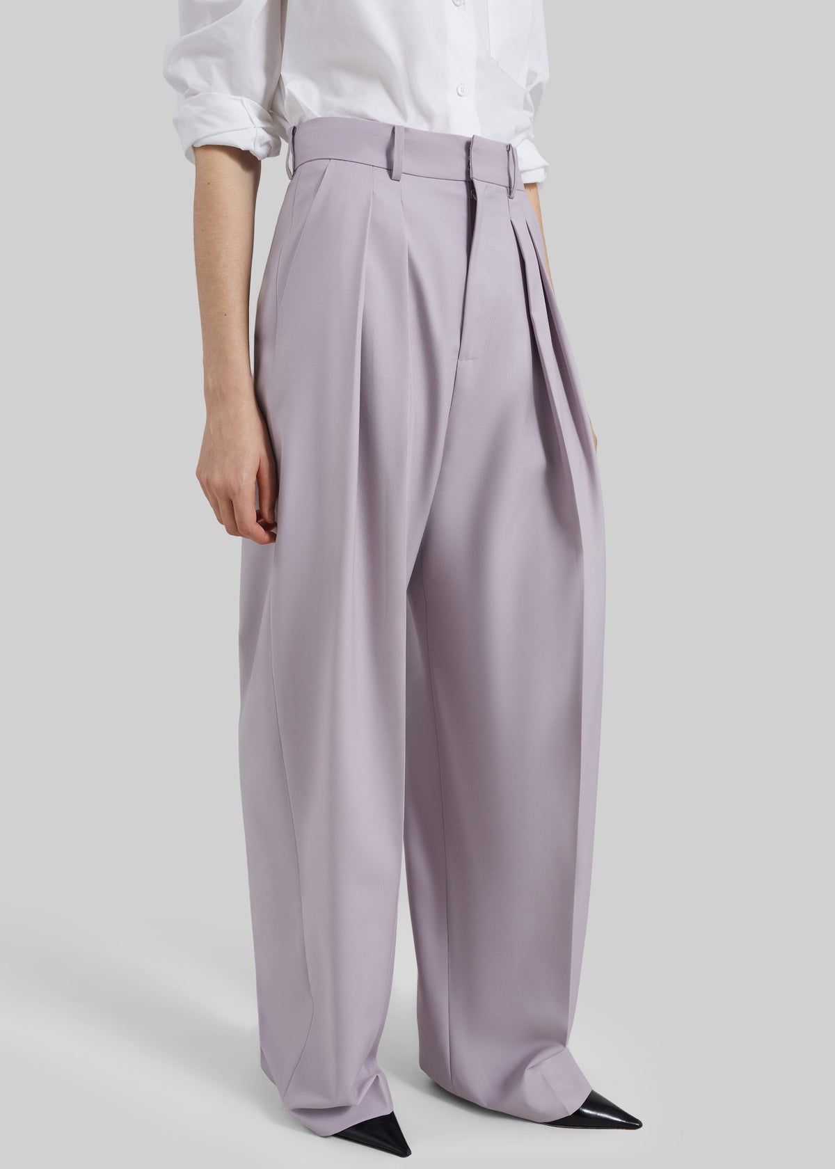 Bielsa Pleated Trousers - Lavender – view 6 of 8