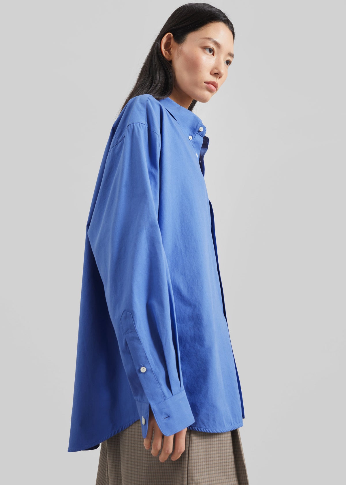 Bijnor Oxford Shirt - Blue – view 3 of 8