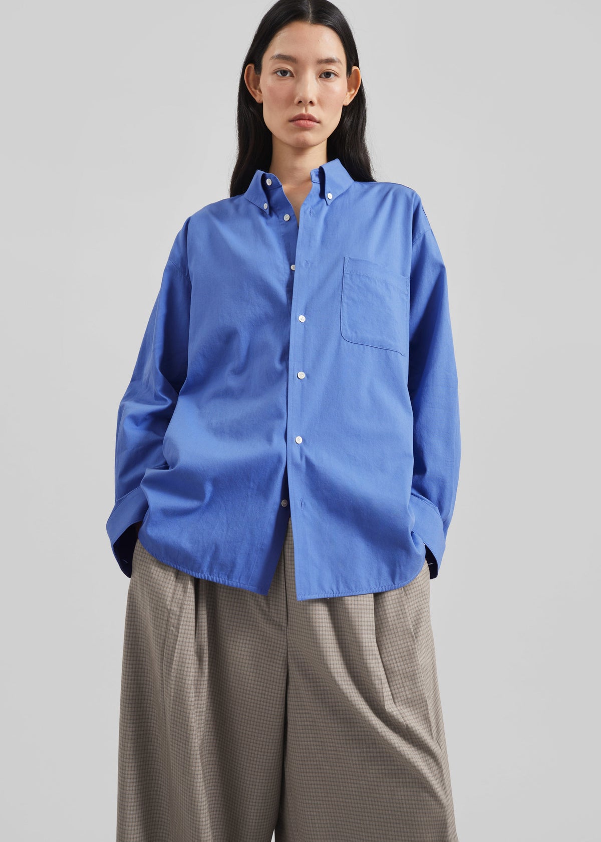 Bijnor Oxford Shirt - Blue – view 6 of 8