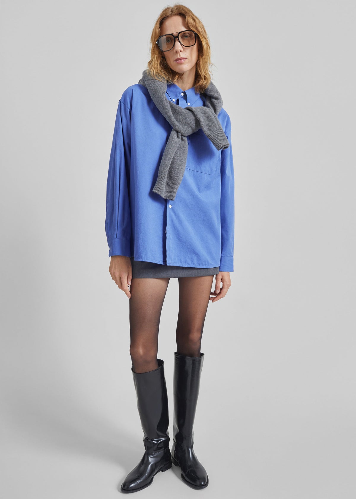 Bijnor Oxford Shirt - Blue – view 1 of 8