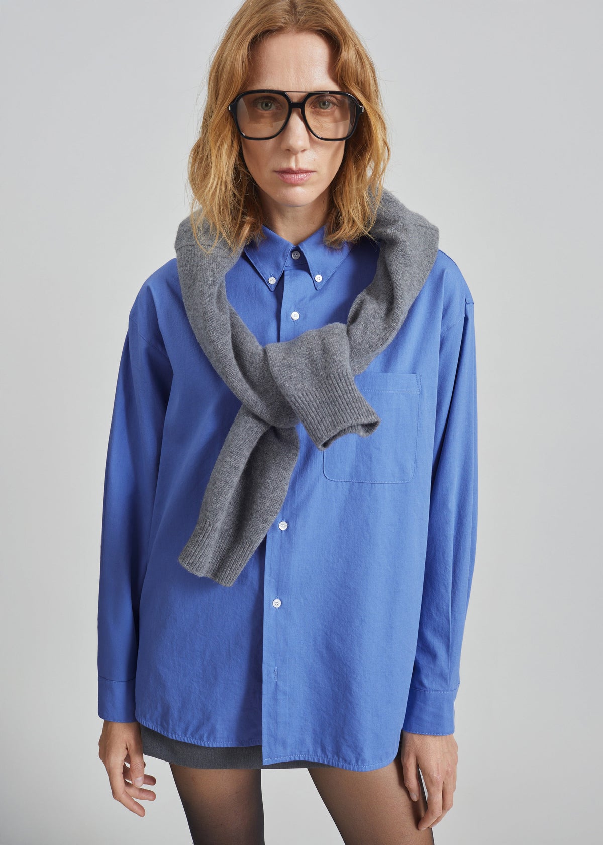 Bijnor Oxford Shirt - Blue – view 2 of 8