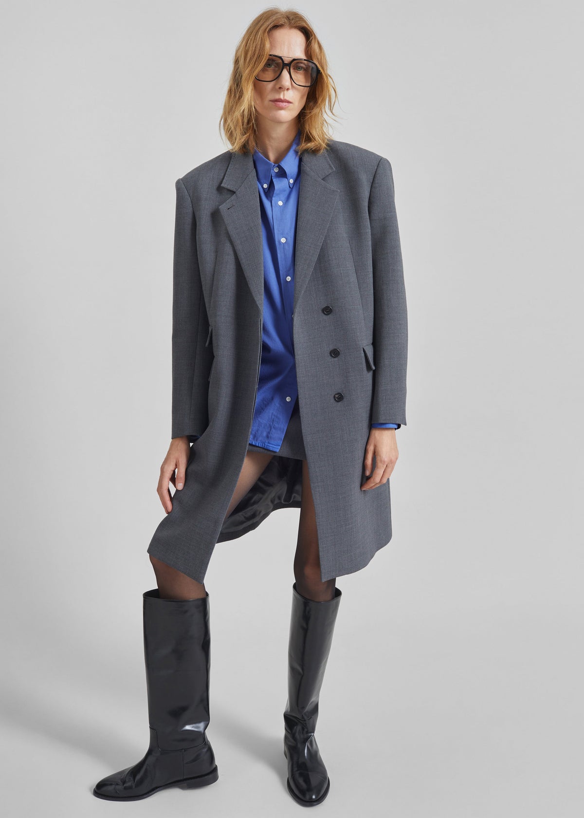 Bijnor Oxford Shirt - Blue – view 7 of 8