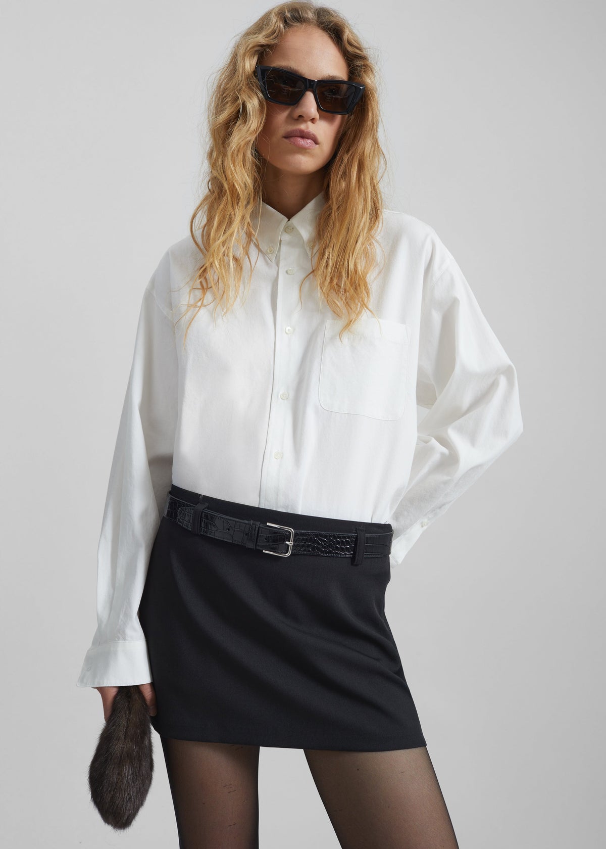 Bijnor Oxford Shirt - White – view 2 of 7