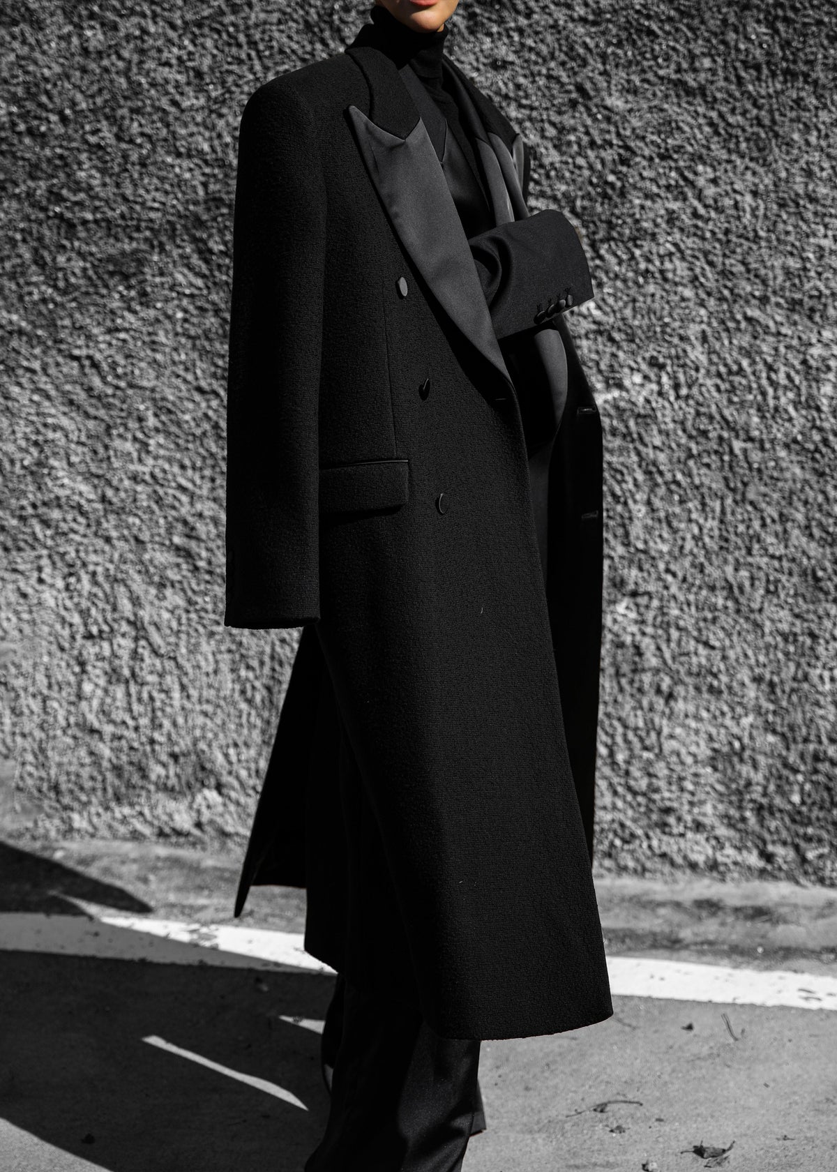 Bryce Oversized Coat - Black – view 5 of 18