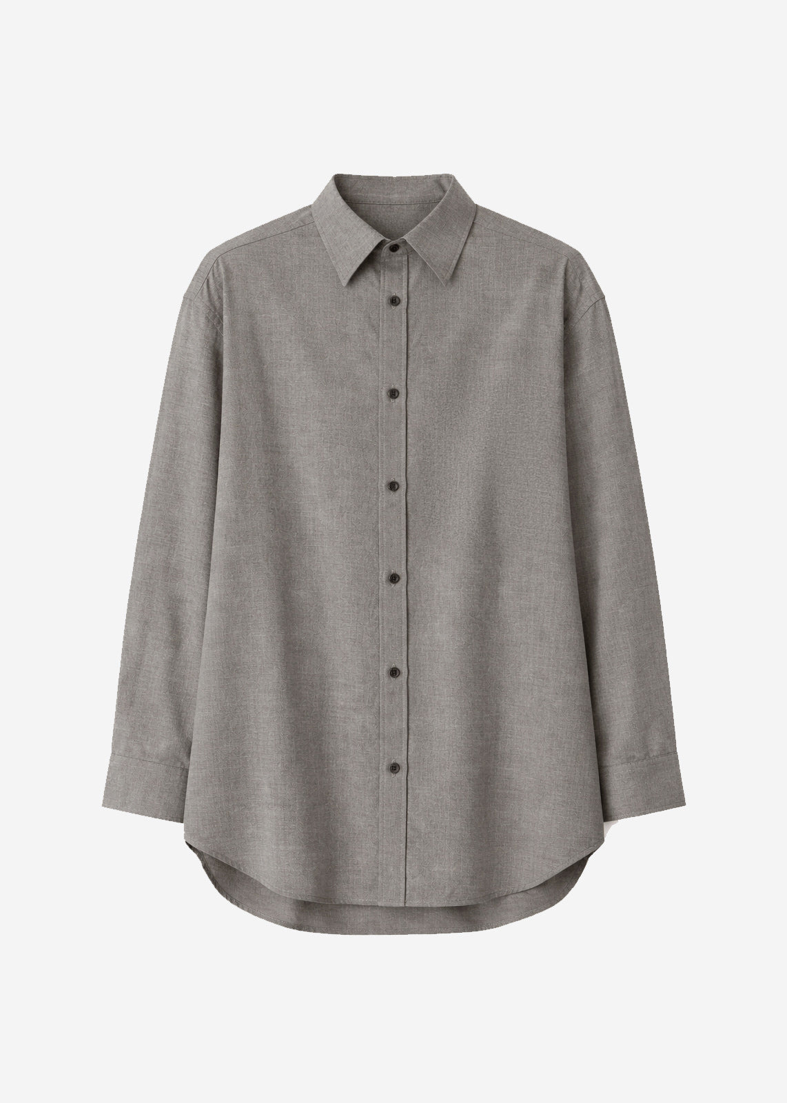 Bina Wool Padded Shirt - Light Taupe Melange – view 9 of 9