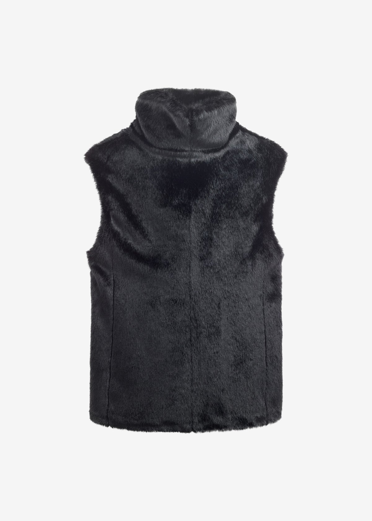 Blaire Funnel Neck Top - Black – view 6 of 6