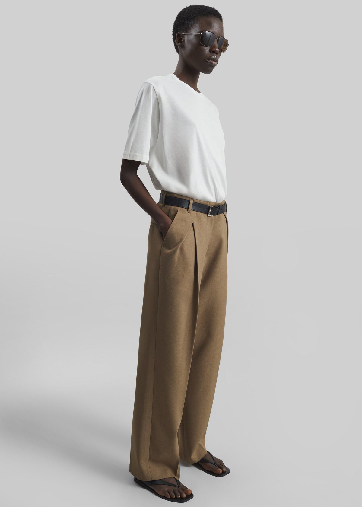 Blerick Belted Trousers - Camel – view 5 of 8