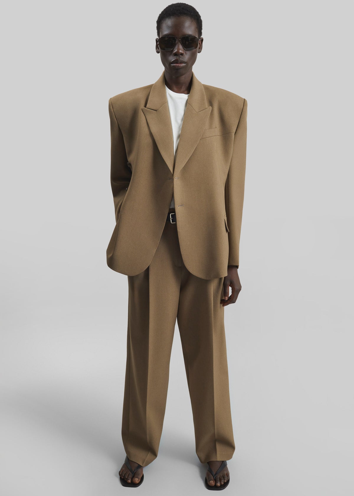 Blerick Belted Trousers - Camel – view 2 of 8