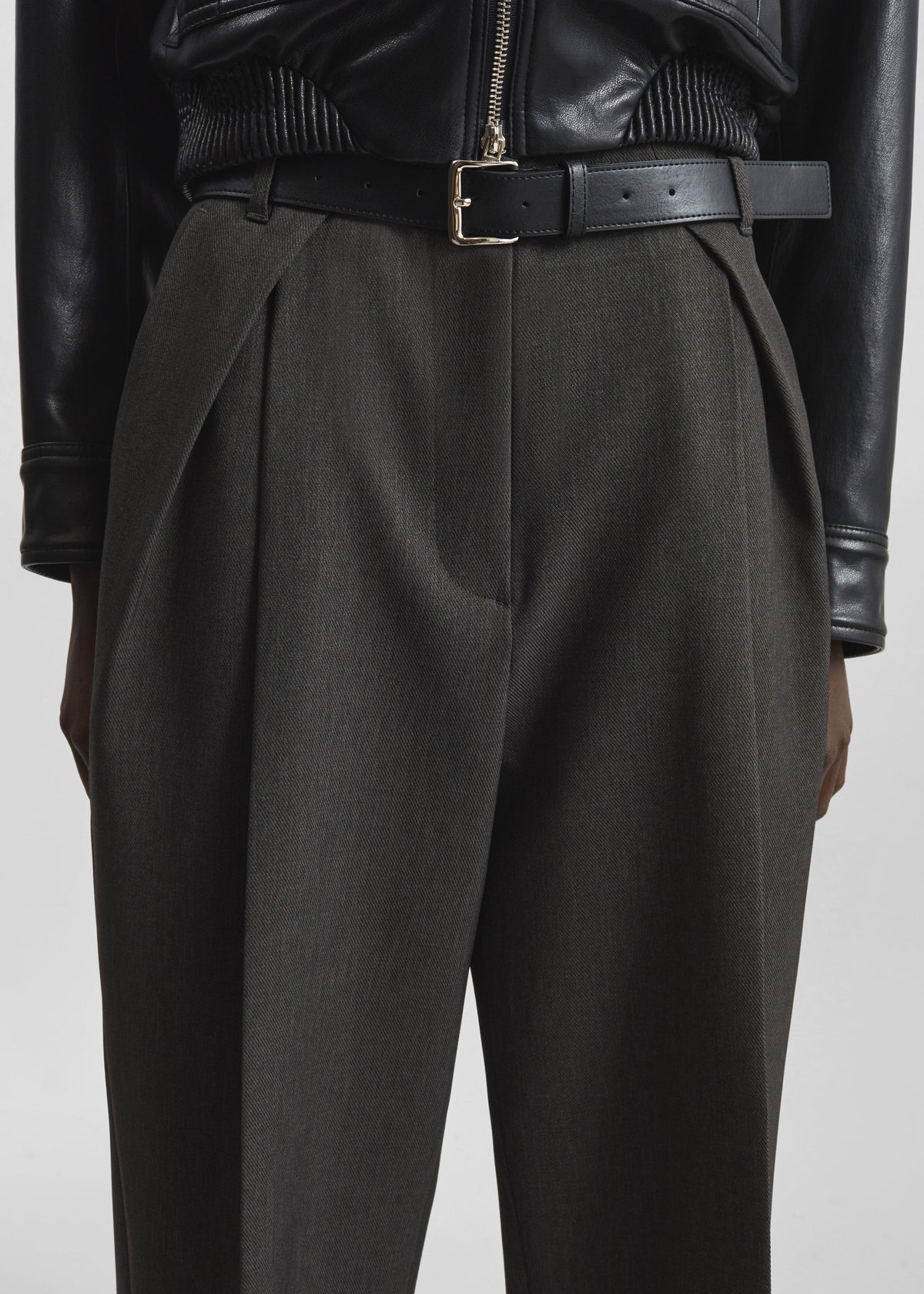 Blerick Belted Trousers - Dark Grey – view 4 of 8