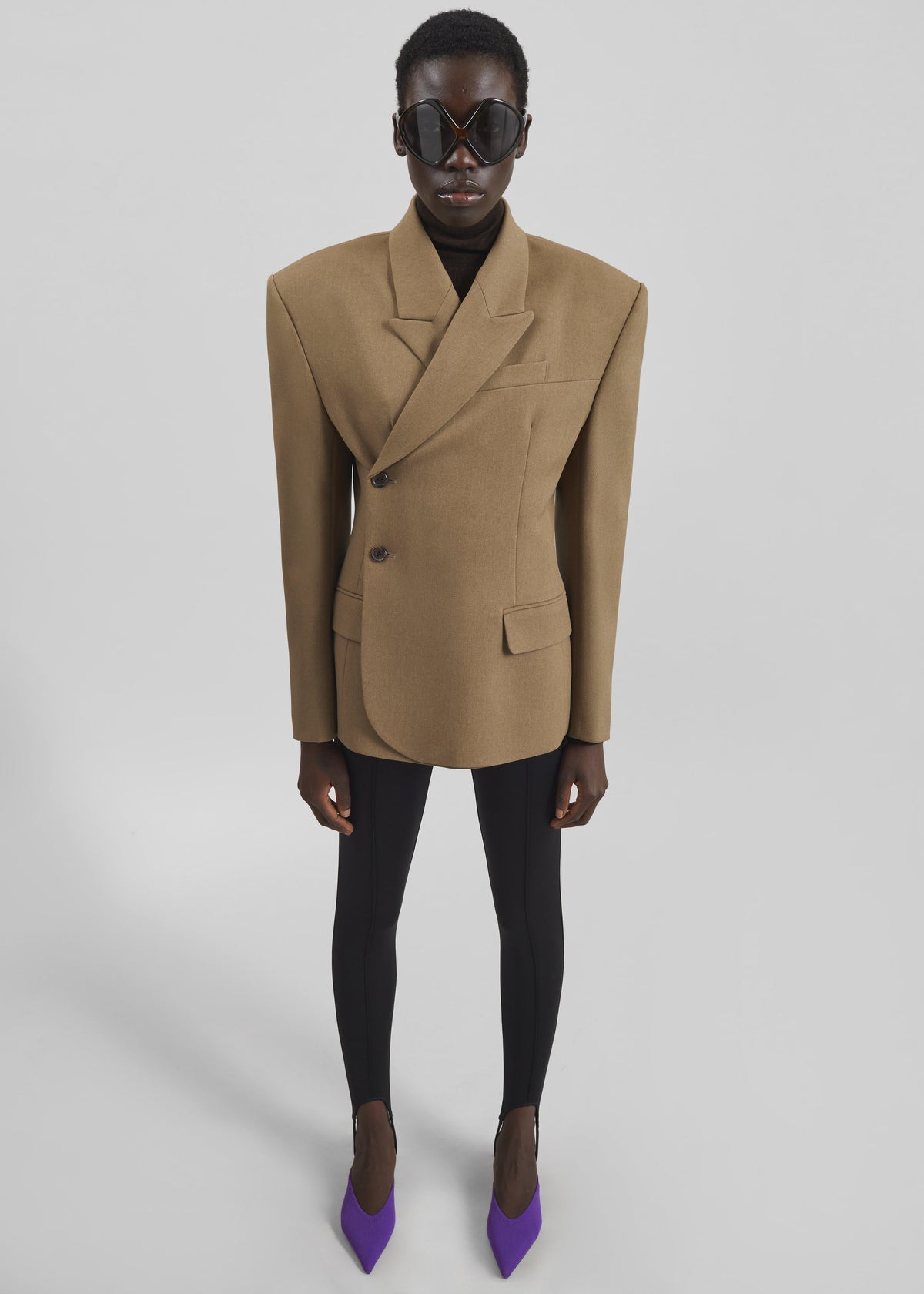 Blerick Crossover Blazer - Camel – view 2 of 12