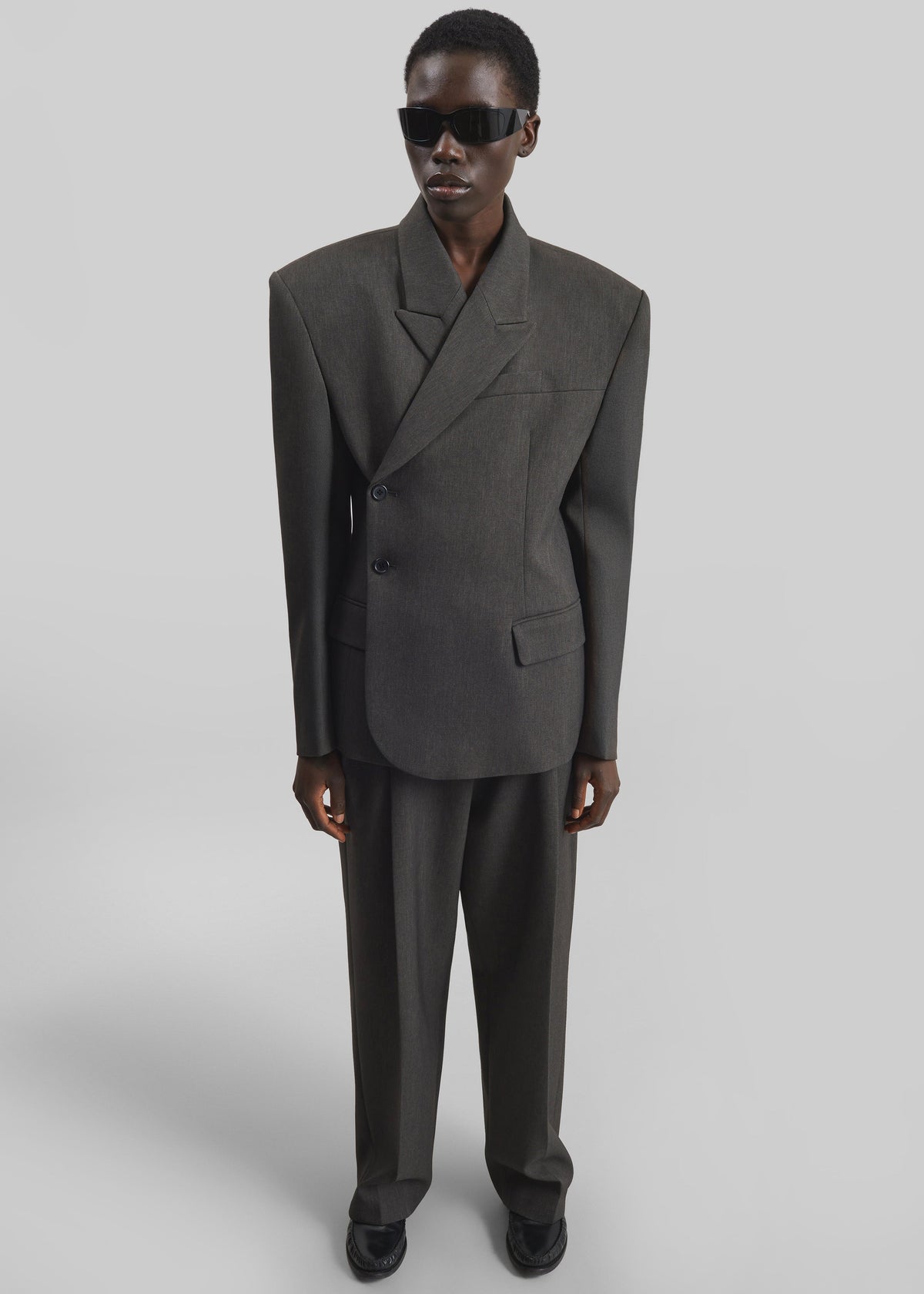 Blerick Crossover Blazer - Dark Grey – view 8 of 10