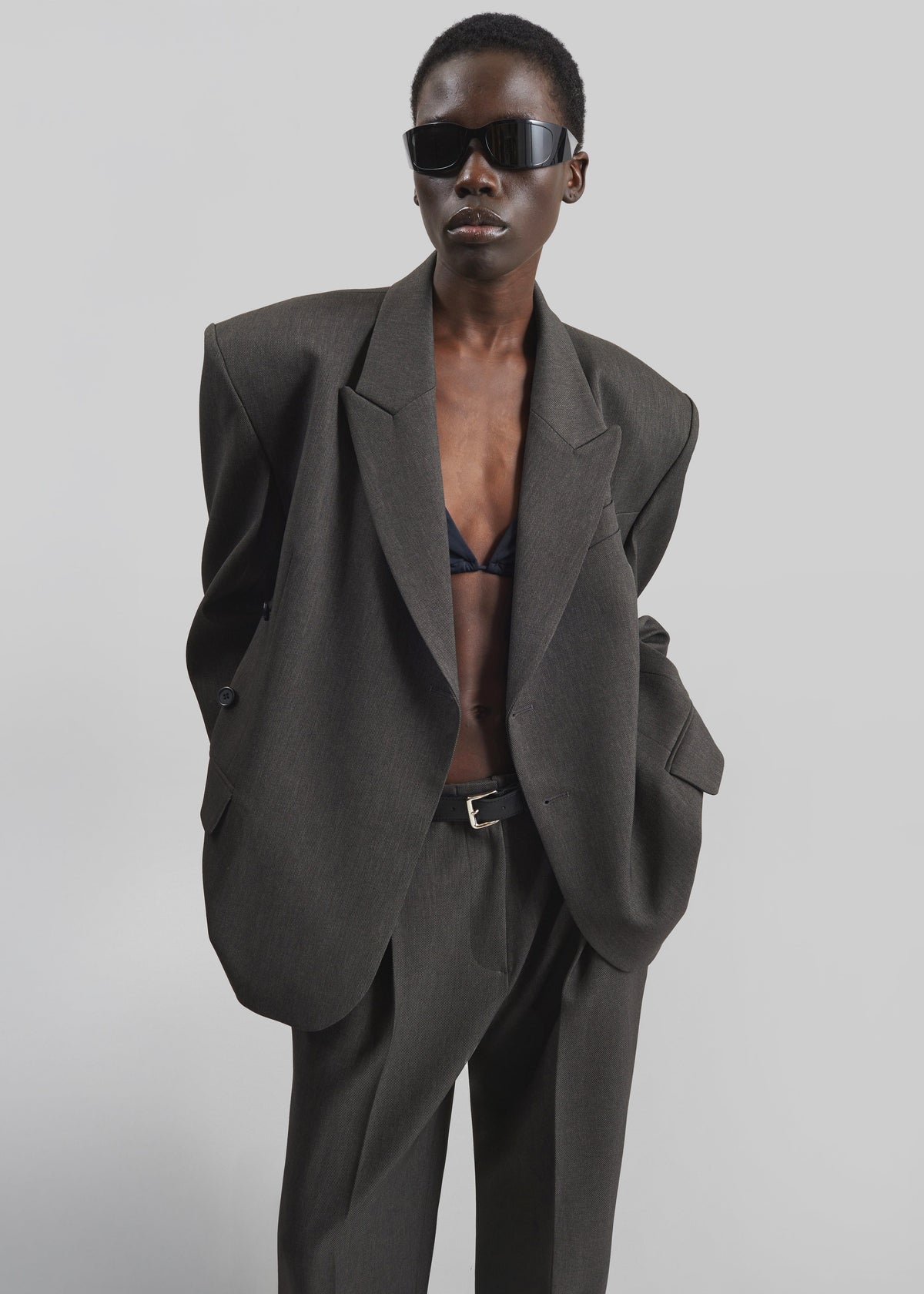 Blerick Crossover Blazer - Dark Grey – view 2 of 10