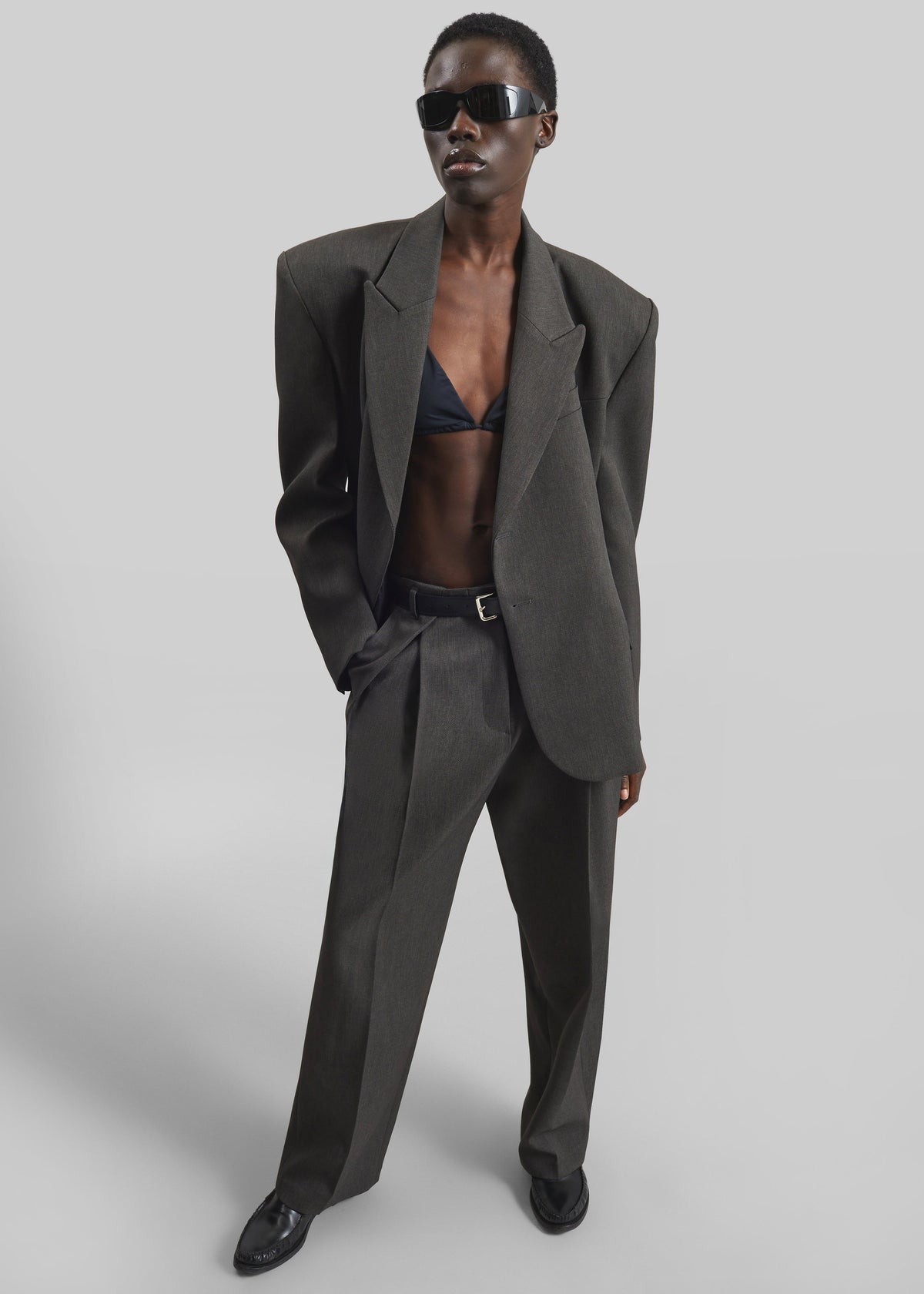 Blerick Crossover Blazer - Dark Grey – view 6 of 10