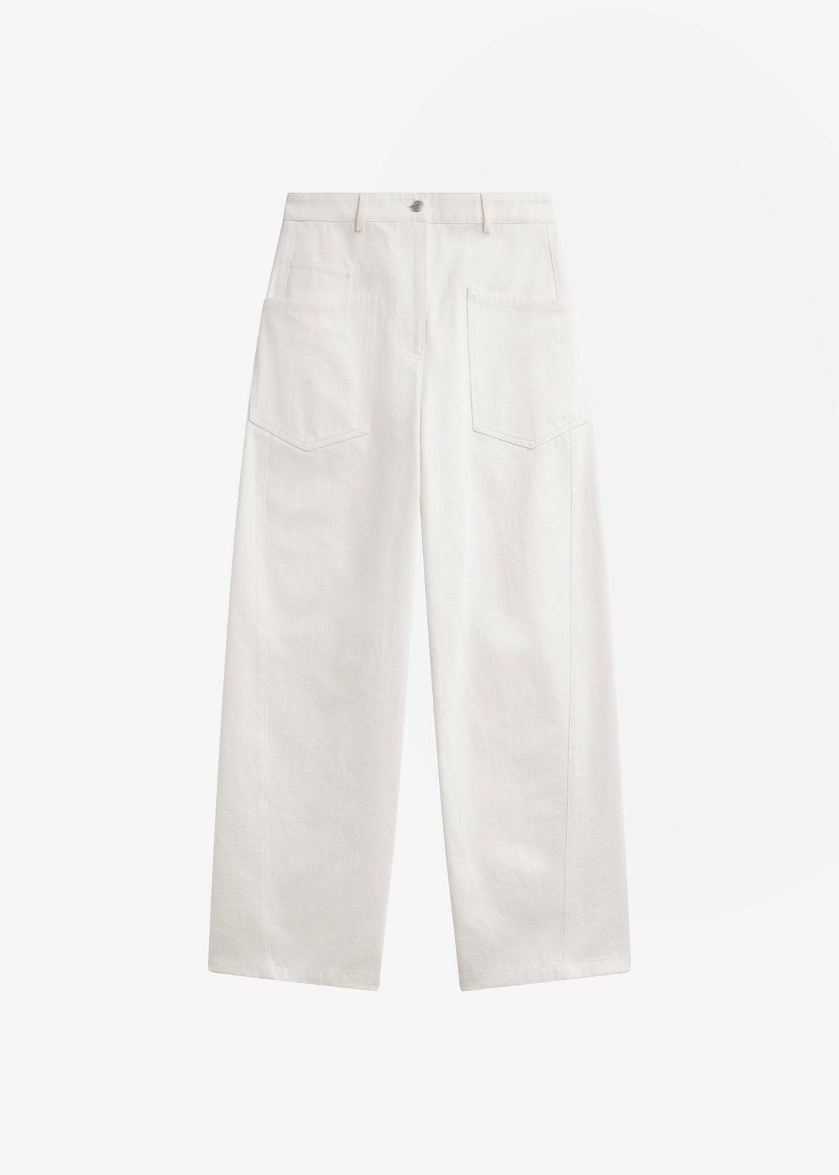 Bliss Barrel Leg Jeans - Ivory – view 8 of 8