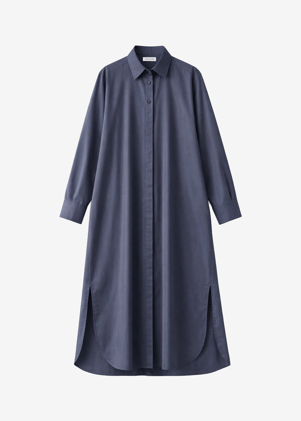 Bloom Organic Cotton Shirt Dress - Charcoal – view 7 of 7