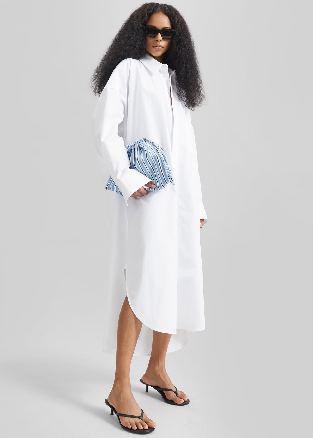 Bloom Organic Cotton Shirt Dress - White – view 1 of 1