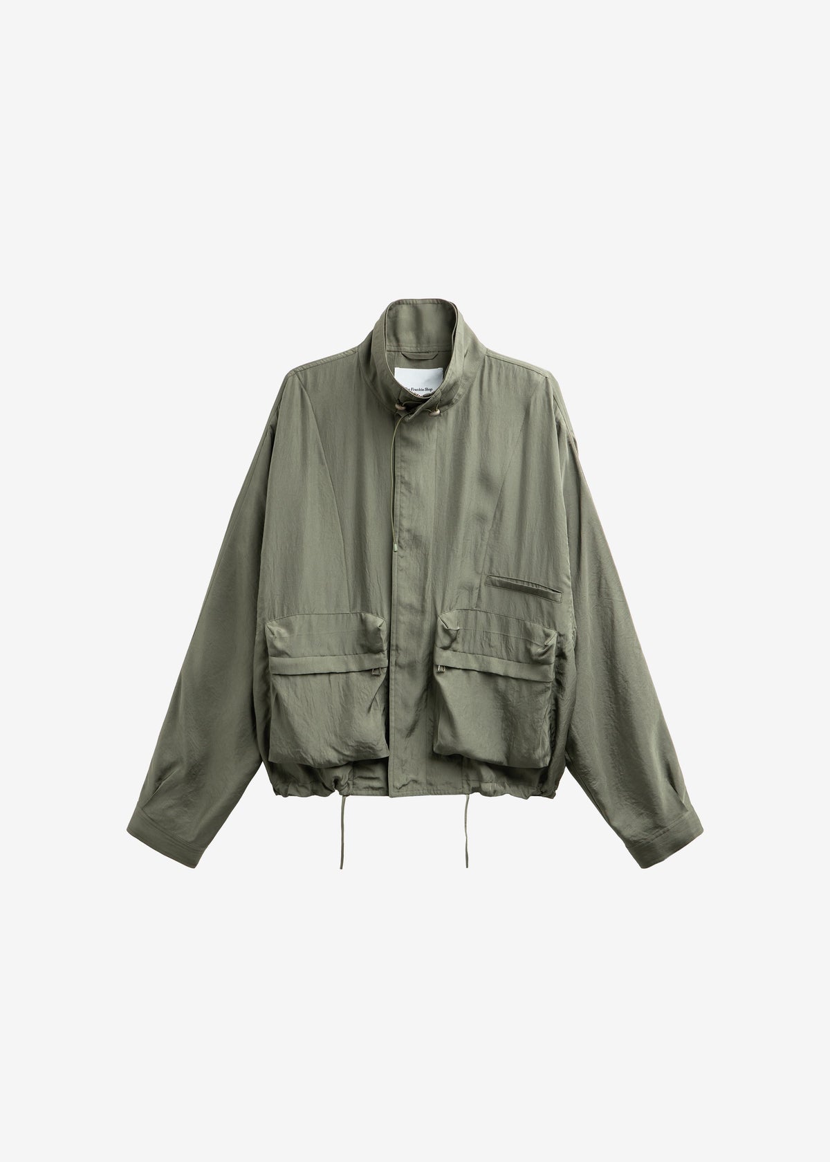 Breya Fluid Jacket - Moss Green – view 10 of 10