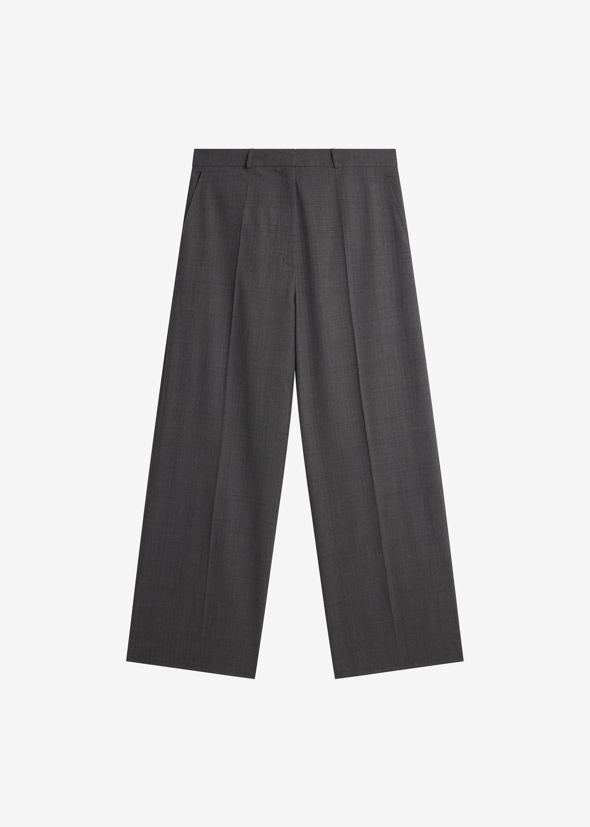 Brickell Plaid Trousers - Dark Grey – view 10 of 10