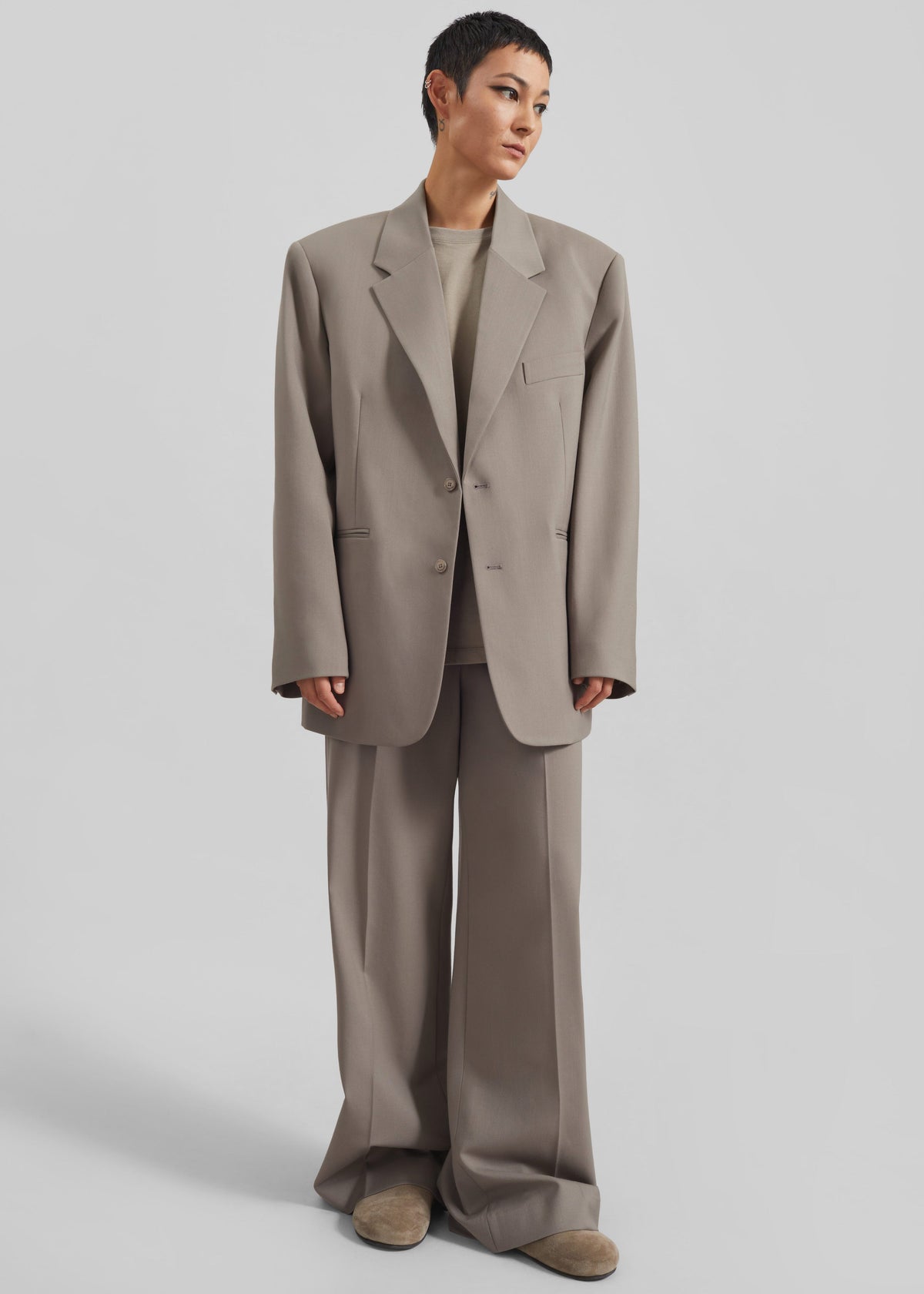 Brickell Trousers - Taupe – view 7 of 10