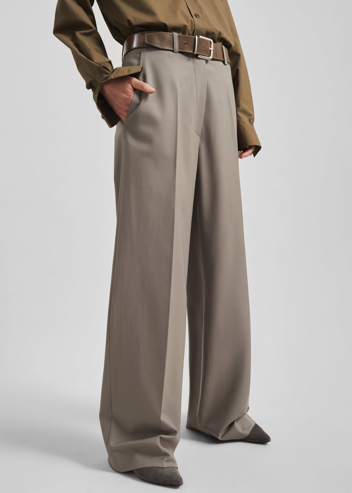 Brickell Trousers - Taupe – view 4 of 10