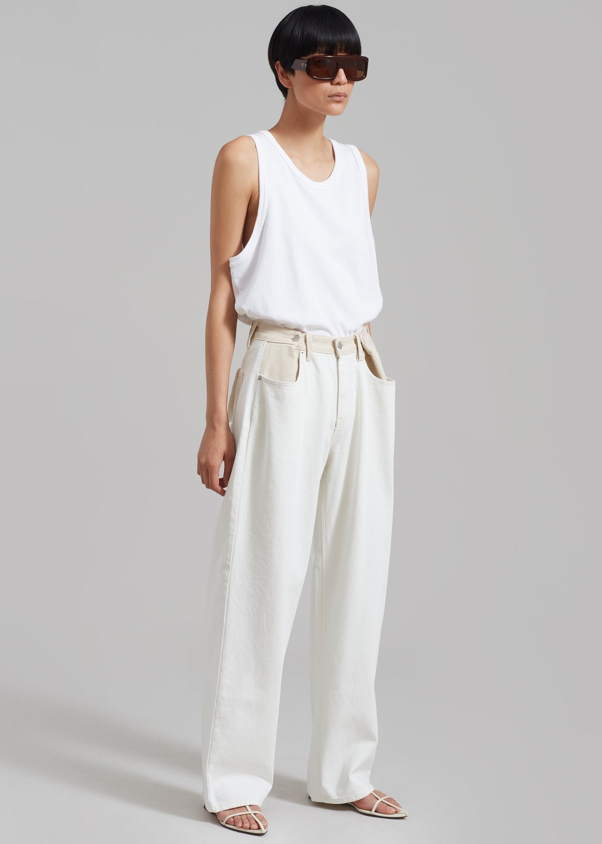 Briston Boxy Tank - White – view 8 of 15