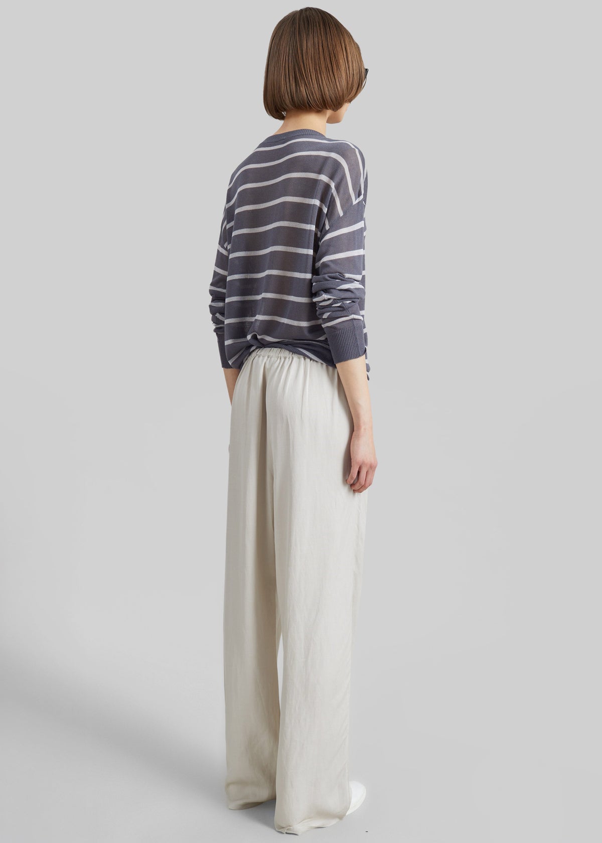 Bruna Linen Soft Pants - Light Beige – view 9 of 10