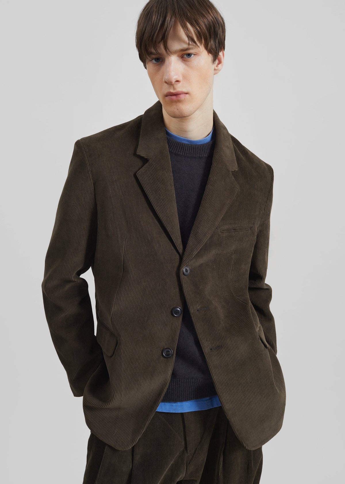 Bryant Corduroy Blazer - Brown – view 1 of 10