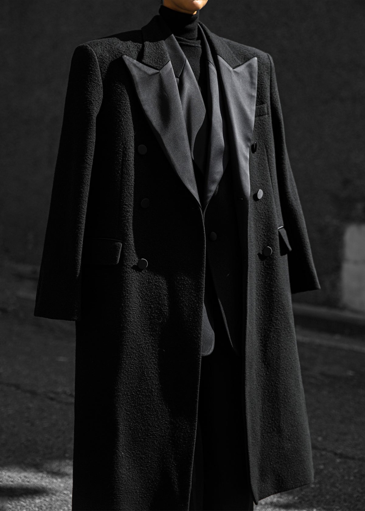 Bryce Oversized Coat - Black – view 6 of 18