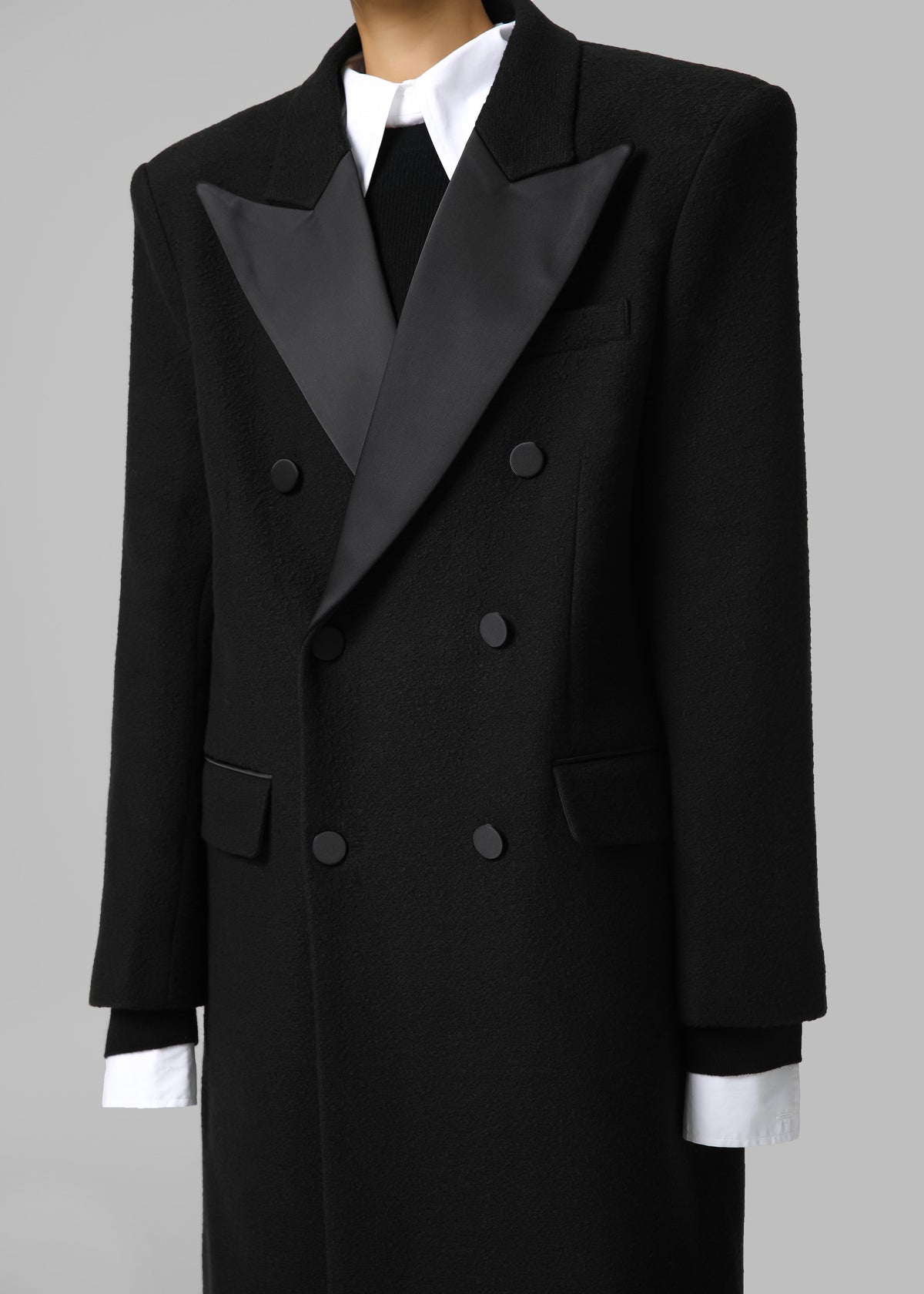 Bryce Oversized Coat - Black – view 1 of 18