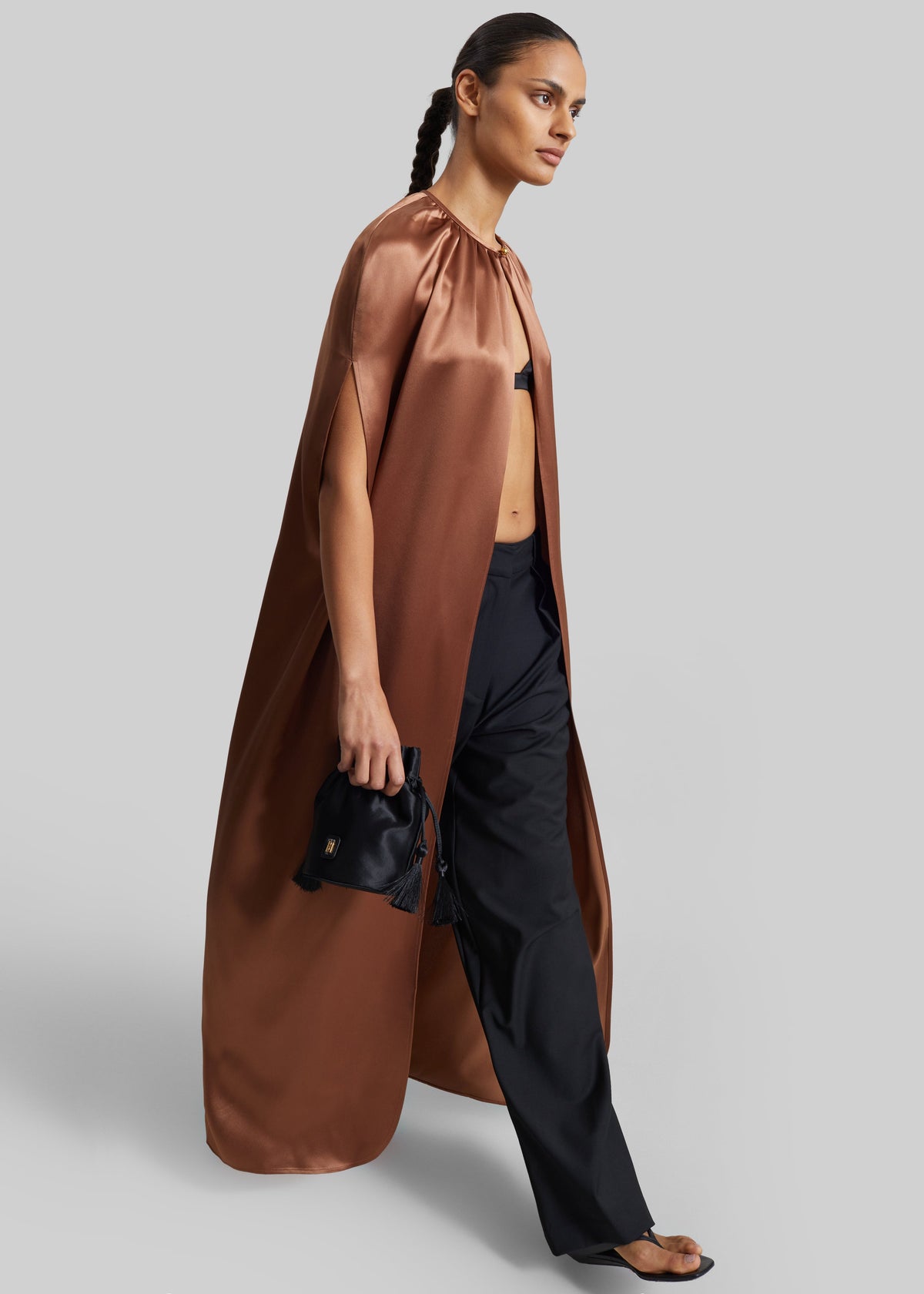 By Malene Birger Dallie Cape - Latte Brown – view 6 of 8