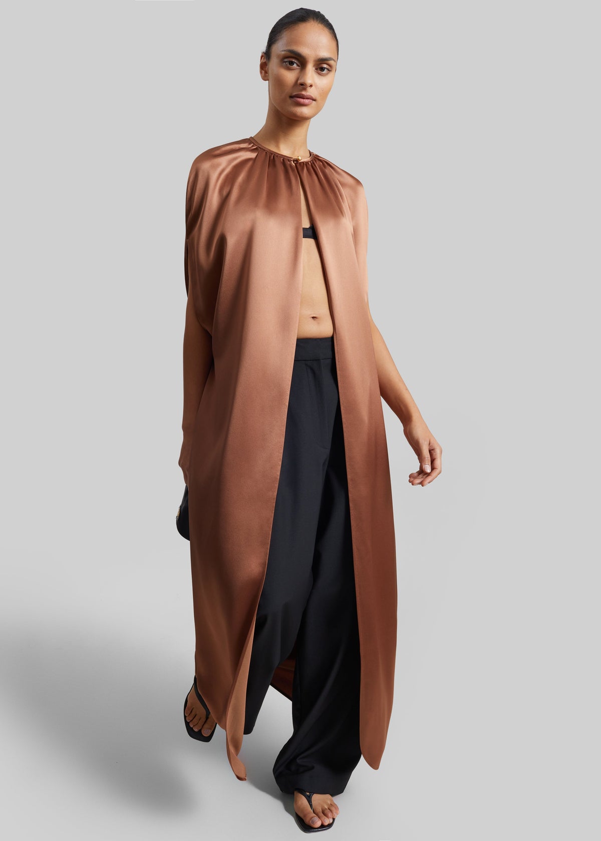 By Malene Birger Dallie Cape - Latte Brown – view 2 of 8