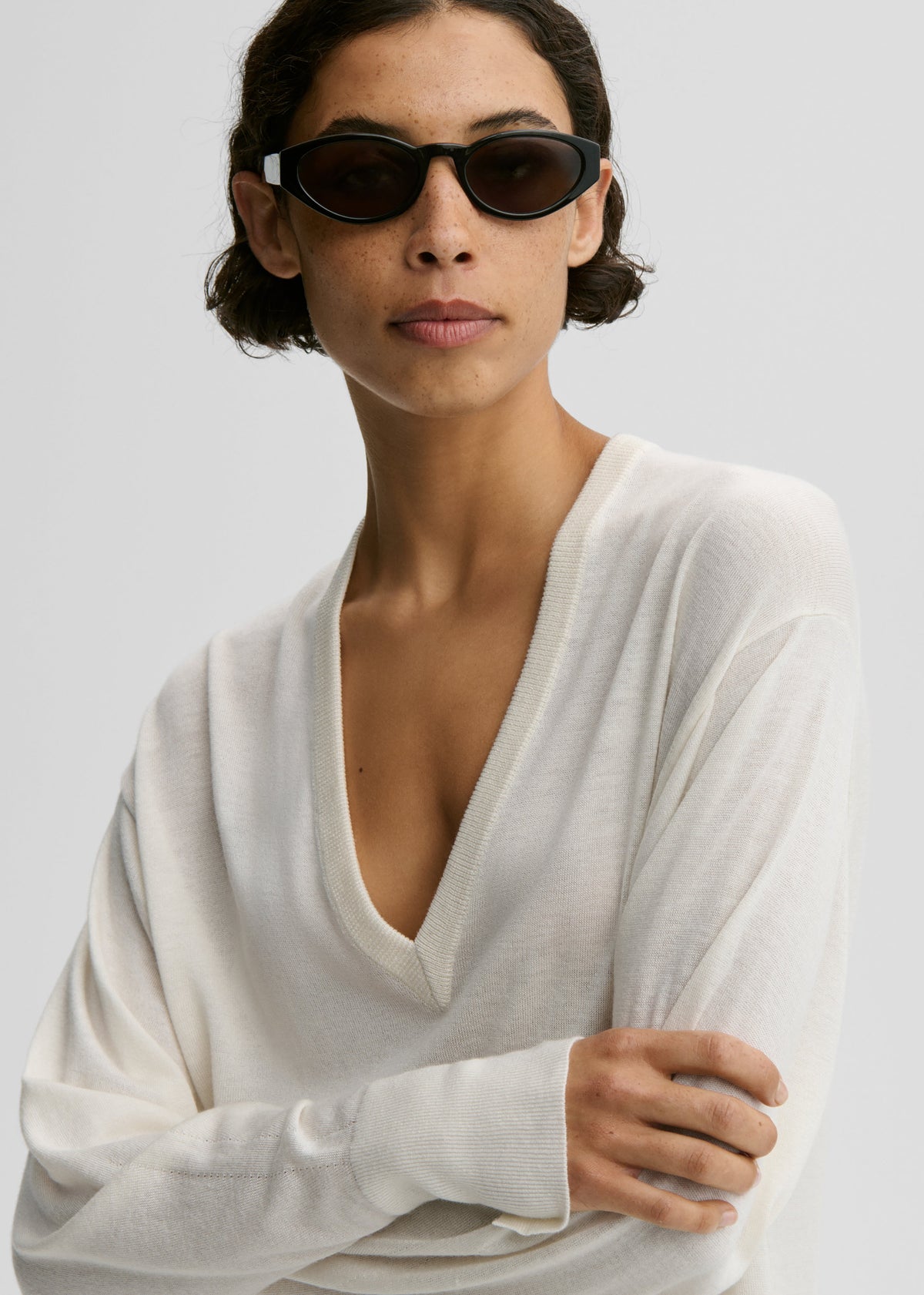 By Malene Birger Derya Sweater - Soft White – view 1 of 4