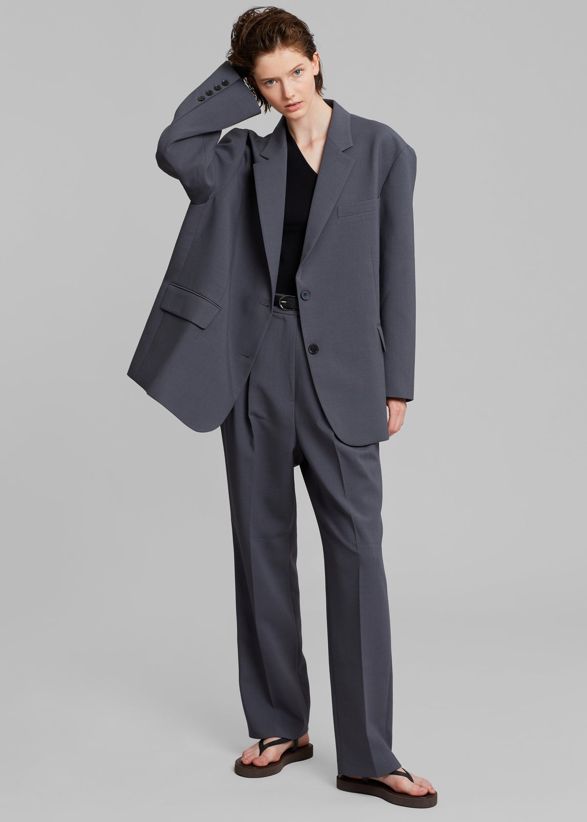 Bea Suit Pants - Charcoal – view 5 of 10