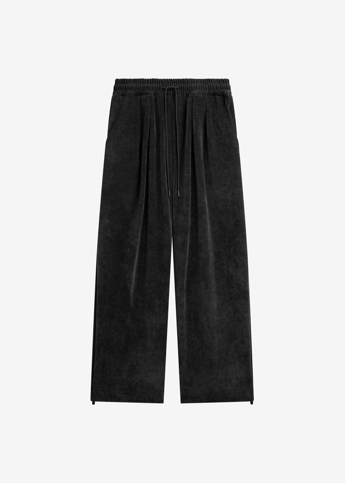 Caleb Velvet Joggers - Black – view 7 of 7
