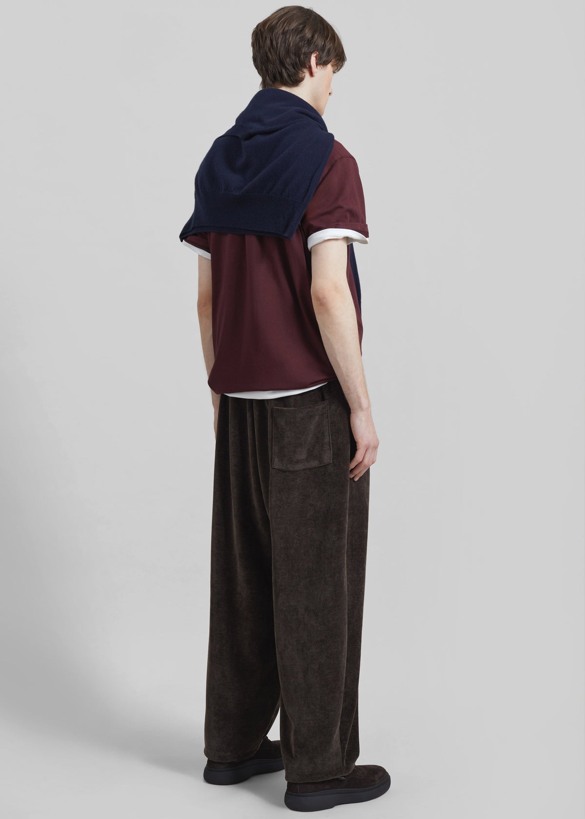 Caleb Velvet Joggers - Brown – view 8 of 8