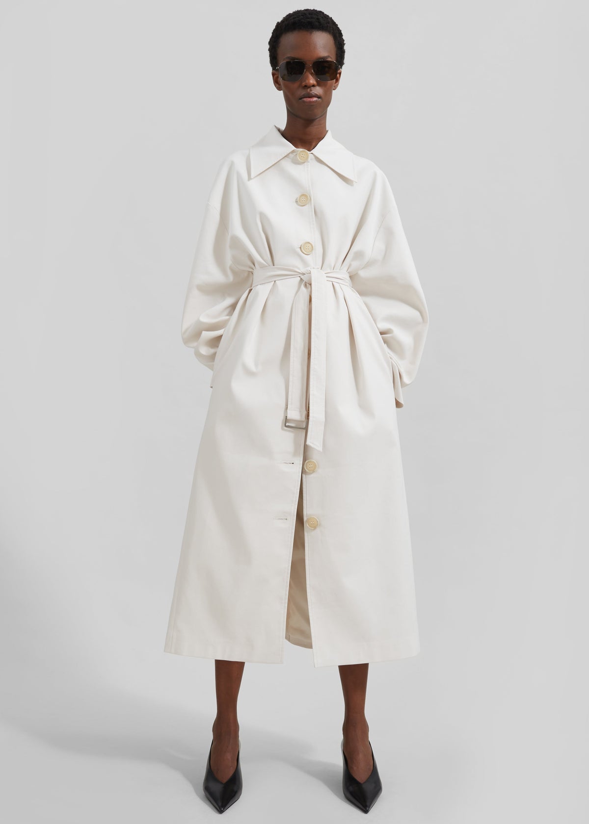 Callyn Trench Coat - Light Beige – view 3 of 10