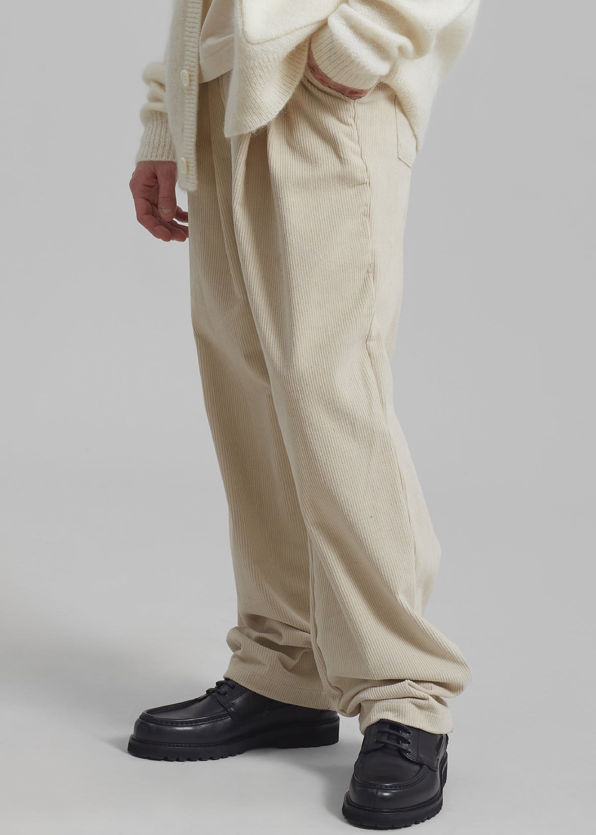 Camden Corduroy Pants - Cream – view 3 of 5