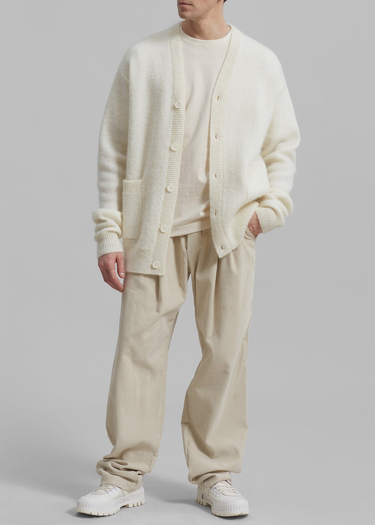 Camden Corduroy Pants - Cream – view 2 of 5