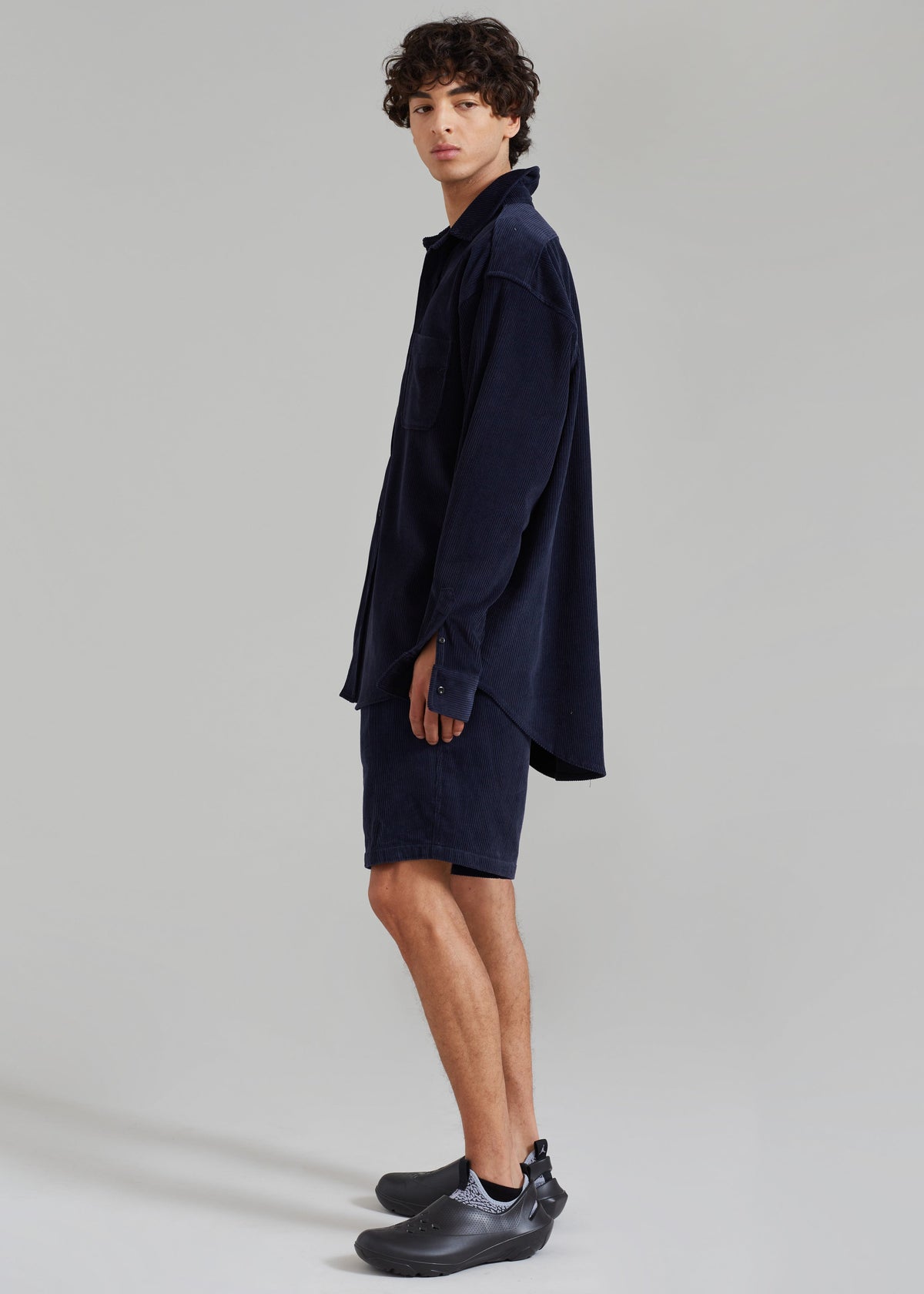 Camden Corduroy Shorts - Navy – view 6 of 8