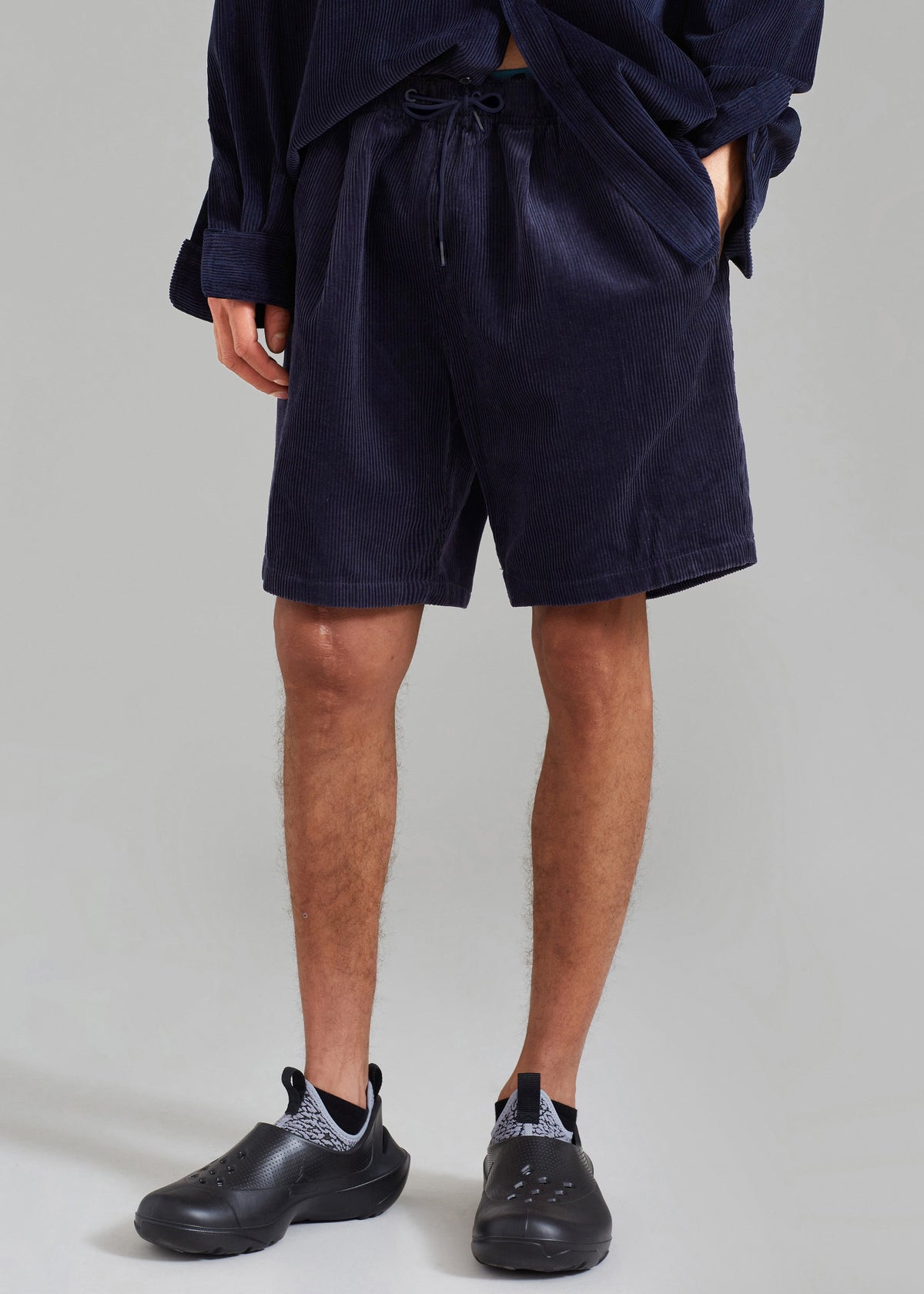 Camden Corduroy Shorts - Navy – view 5 of 8