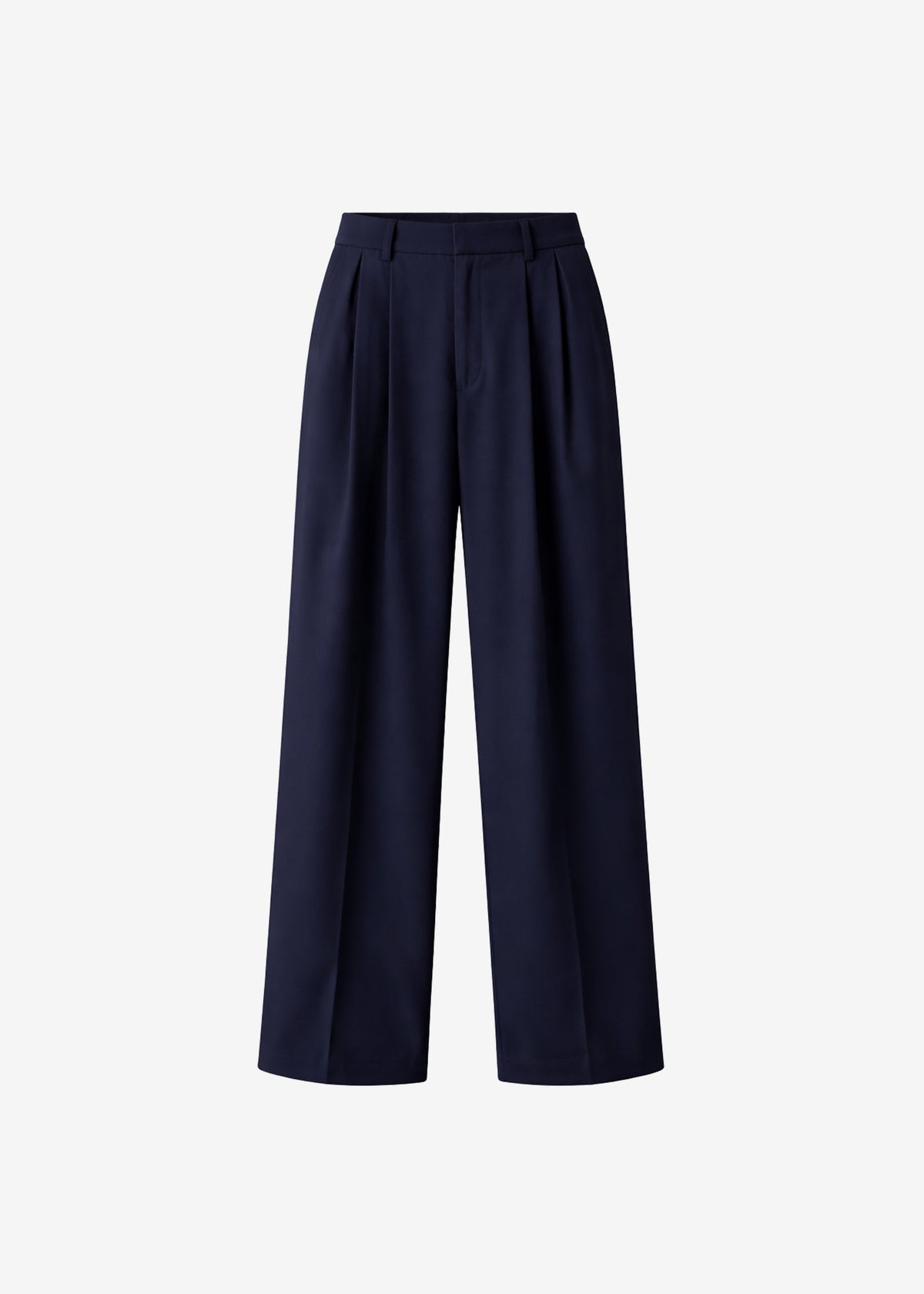 Canmore Pleated Trousers - Navy – view 8 of 8
